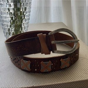 Aquara Handcrafted Italian Leather Belt - Made in Italy